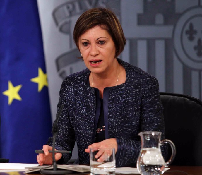 ministra de Medio Ambiente y Medio Rural y Marino, Elena Espinosa