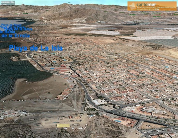 Una de los 'vuelos' que ofrece el portal