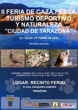 Cartel anunciador de la feria en Tarazona