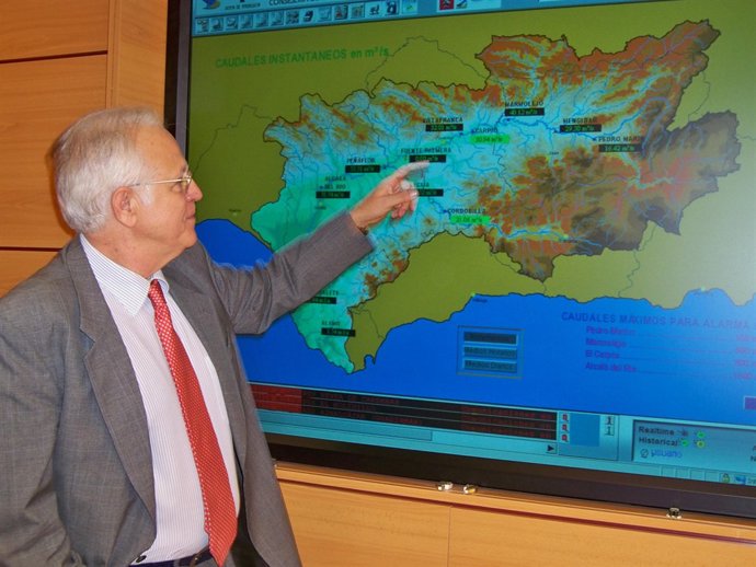 El nuevo presidente de la CHG, Joaquín Castillo Sempere