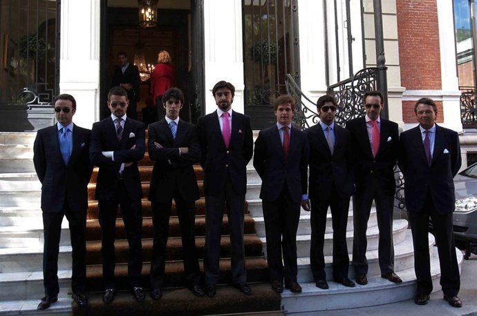 Toreros recibidos por Rubalcaba