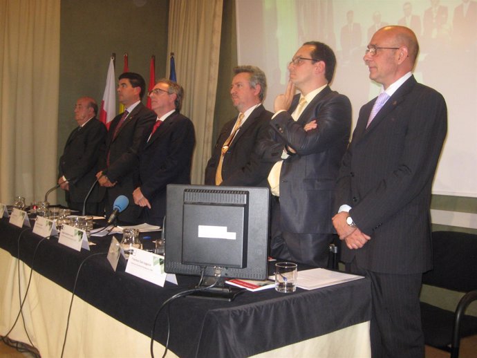 Acto de apertura del curso 2009-2010 de la UNED de Tudela.