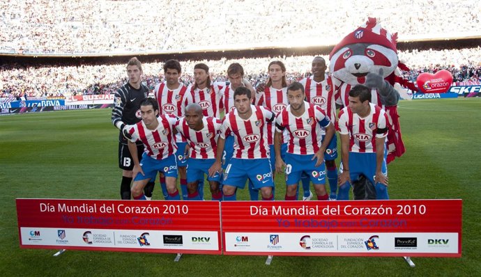 Plantilla Atlético de Madrid, 'Yo trabajo con corazón'