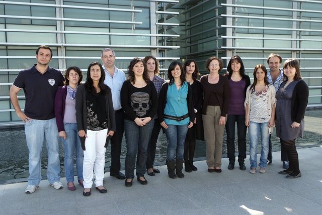 El equipo del laboratorio de Neurobiología del CIPF