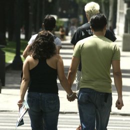 Pareja de hombre y mujer 