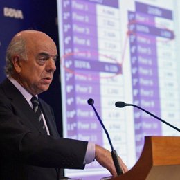 Presidente de BBVA, Francisco González