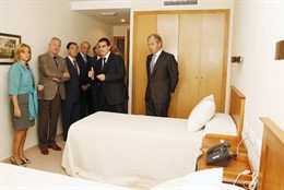 El presidente de la Comunidad de Murcia, Ramón Luis Valcárcel, inaugura el compl