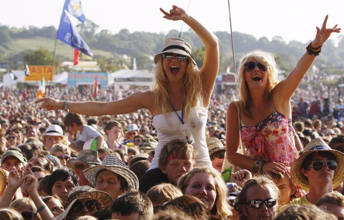 Imagen del Festival de Glastonbury 2009