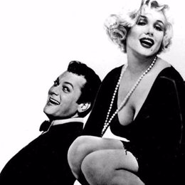 Marilyn Monroe y Tony Curtis en 'Con faldas y a lo loco'