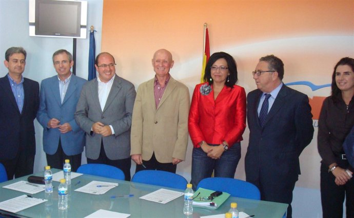 Reunión comarcal de los responsables del PP de la Comarca de la Vega Media