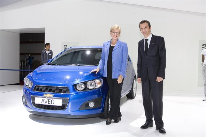 Chevrolet Aveo en el Salón de París