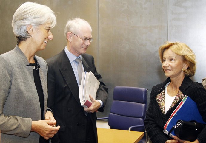 Lagarde, Van Rompuy