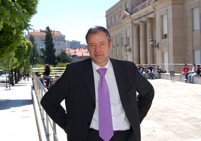 Salustiano Mato, rector de la Universidade de Vigo