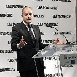 Camps durante su intervención en el Foro de Las Provincias.