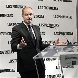 Camps durante su intervención en el Foro de Las Provincias.