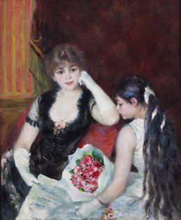 Pierre-Auguste Renoir, 'Palco en el teatro' ('En el concierto')