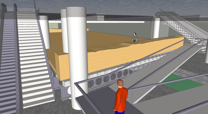 Infografía del Metro de Granada