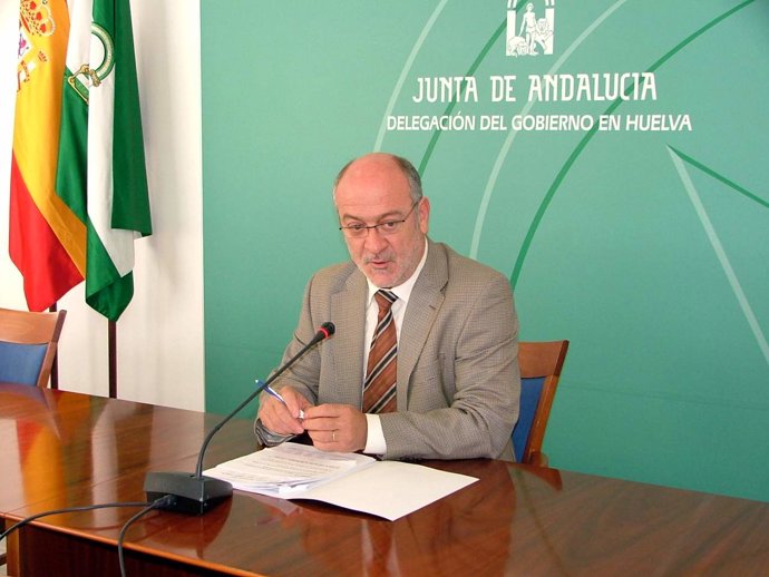 El delegado de la Junta de Andalucía en Huelva, Manuel Alfonso 