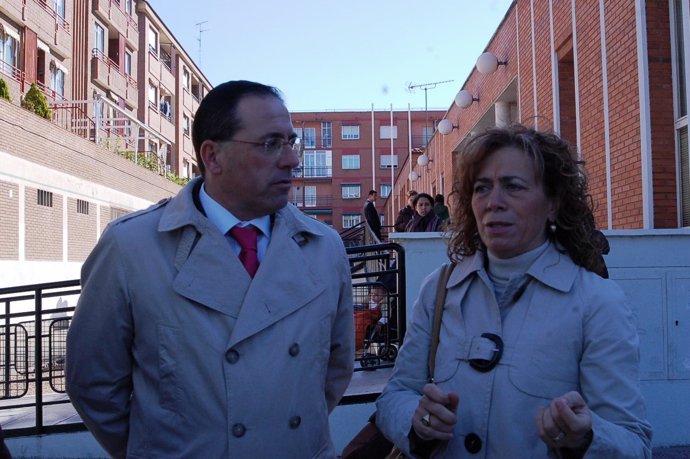 Aldama y Ortega, durante la rueda de prensa