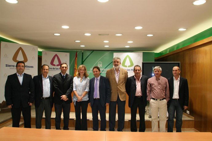 Presentación del logotipo de la Sierra de las Nieves 
