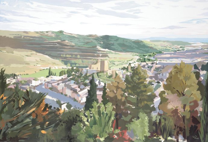 Obra de Nenake Manrique (Vizcaya) en 'Encuentra 10' de Uncastillo