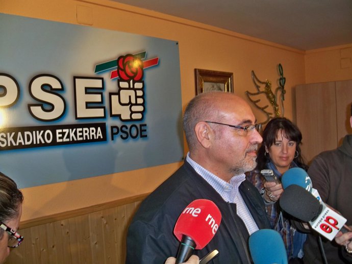José Antonio Pastor, portavoz del PSE-EE.
