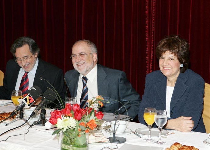 Josefina Cruz, en un acto durante su etapa en el Ministerio de Fomento