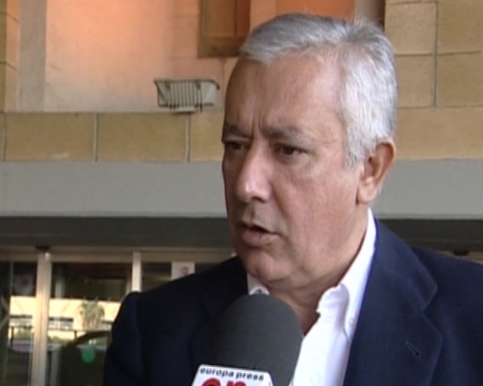 El presidente del PP-A, Javier Arenas