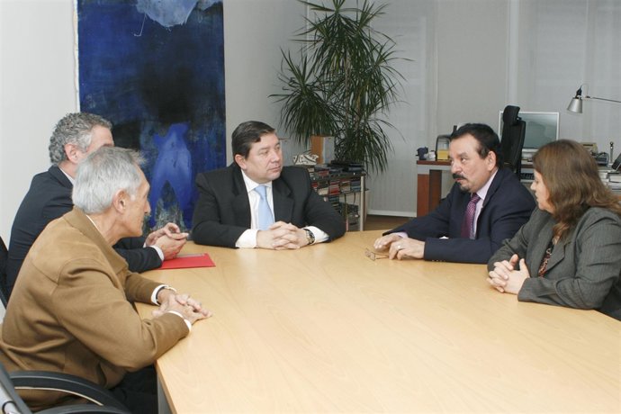 Un momento de la reunión