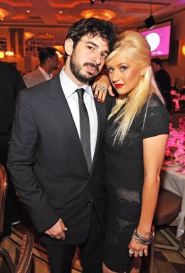 Jordan Bratman y Christina Aguilera 