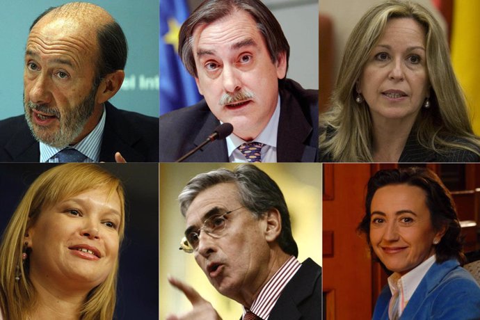 Nuevas caras del Gobierno de Zapatero