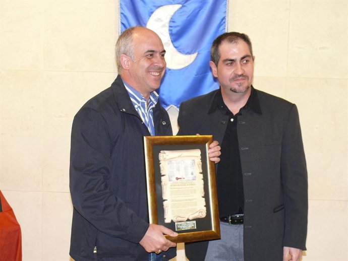 El concejal de Festejos junto a Pedro Martínez