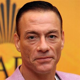 Primer plano del actor Jean Claude Van Damme