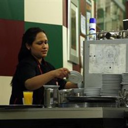 Trabajadora inmigrante