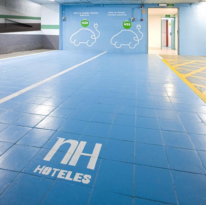 Punto de recarga de vehículos eléctricos