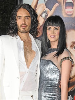 Russell Brand y Katy Perry