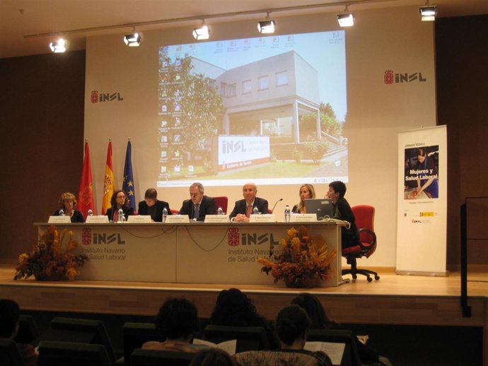 Participantes en la jornada 'Mujeres y Salud Laboral'.