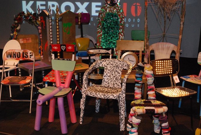 Nota Y Fotos: SUBASTA DE SILLAS 'TUNEADAS' EN FESTIVAL KEROXEN 10