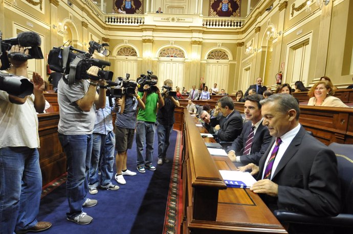 Fotos Paulino Rivero Asiste Al Pleno Del Parlamento