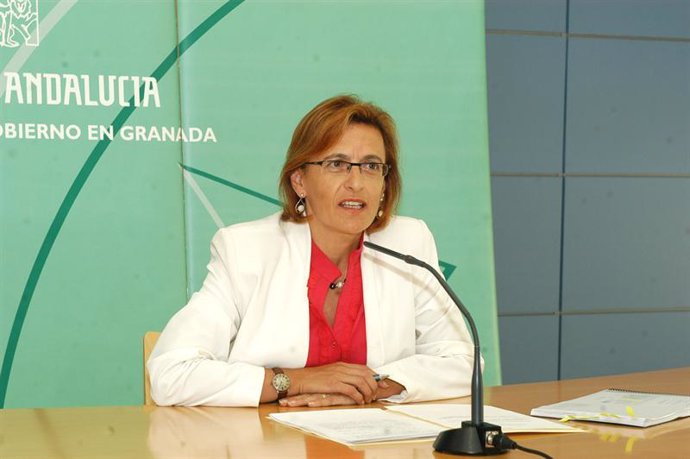 La delegada de Educación en Granada, Ana Gámez