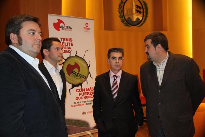 Presentación del III Masters de Tenis Bilbao 