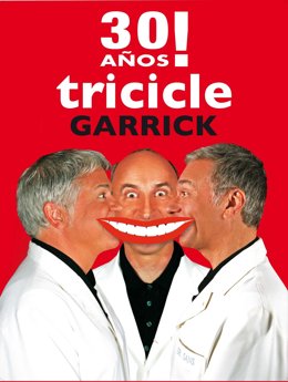 Cartel del espectáculo Tricicle