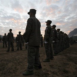 Ejército de Birmania, soldados, militares