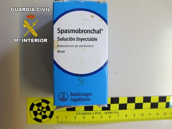 Material incautado por la Guardia Civil