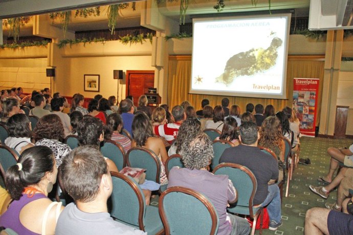 Presentación de Lanzarote a agentes de viaje de Travelplan