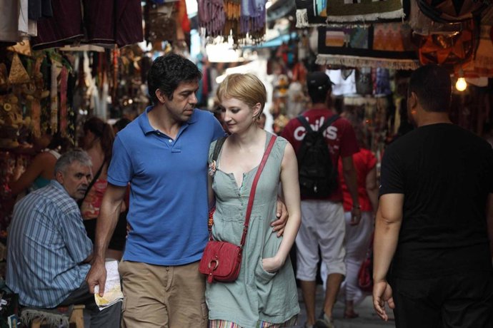 Escena de la película 'Cosa Voglio di Piu' proyectada en la Mostra.