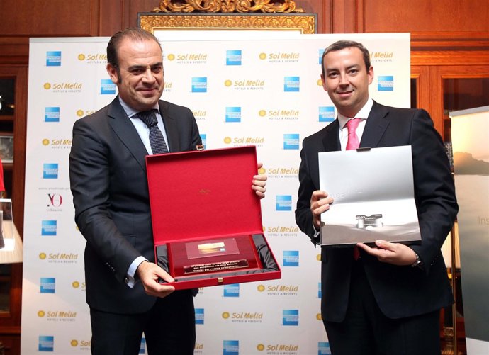 Gabriel Escarrer, vicepresidente y consejero delegado de Sol Meliá, y Rafael Már