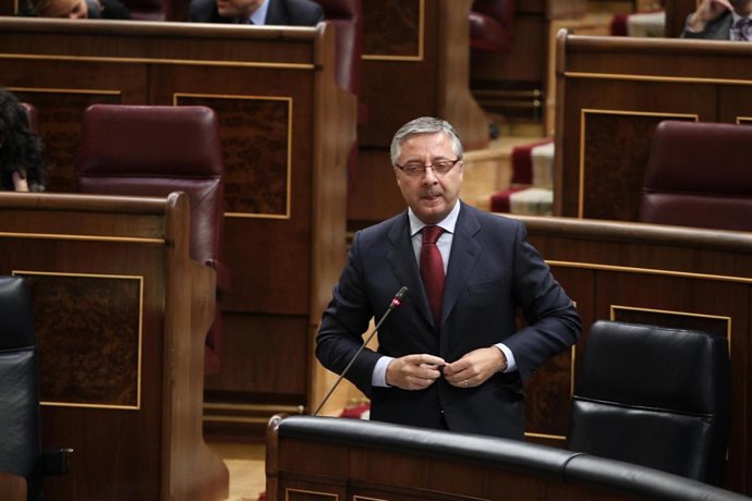 Ministro de Fomento, José Blanco, en el Congreso