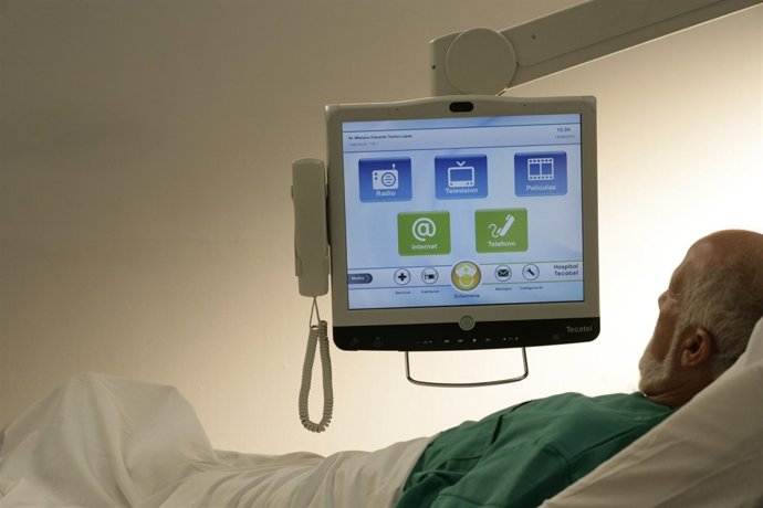 El nuevo terminal táctil para los pacientes