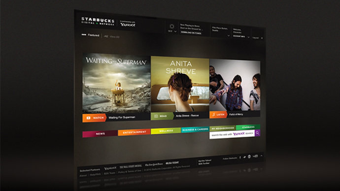 red social Starbucks